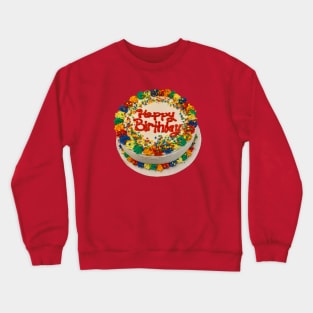 Birthday Cake Crewneck Sweatshirt